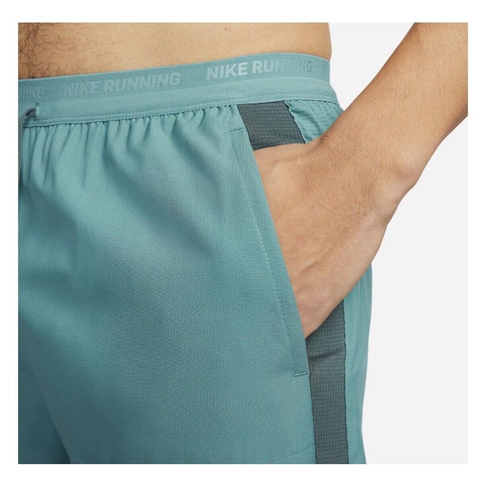 Nike Stride Men's Hybrid Running Shorts Green‎ Size 3XL NWT DM4757-328 - Picture 3 of 16
